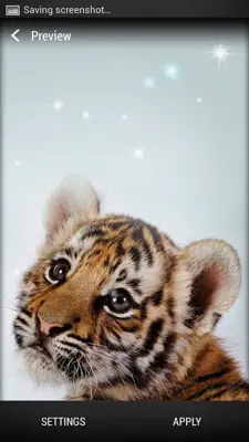 Tigers Live Wallpaper android App screenshot 2